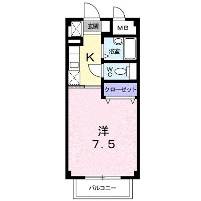 アクシスⅡ 205【管理NO：1-007572901-02040】 ★家具家電は申し込み後に搬入しますの外観画像
