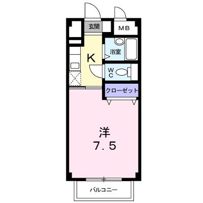 アクシスⅡ 103【管理NO：1-007572901-01030】 ★家具家電は申し込み後に搬入しますの外観画像