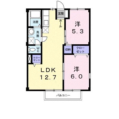 ヴィーブルＳ１ 201【管理NO：1-007069401-02010】 ★家具家電は申し込み後に搬入します★の外観画像