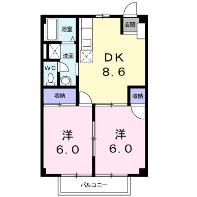 メゾン辻 203【管理NO：1-005046401-02030】 ★家具家電は申し込み後に搬入します★の外観画像