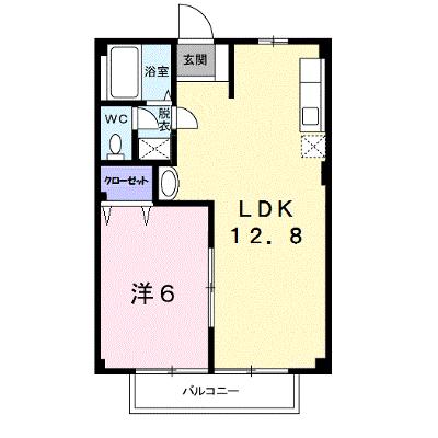 メゾン下郡 203【管理NO：1-004646101-02030】 ★家具家電は申し込み後に搬入しますの外観画像