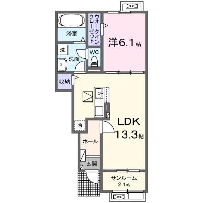 プリート別保 103【管理NO：1-027905401-01030】 ★家具家電は申し込み後に搬入しますの外観画像
