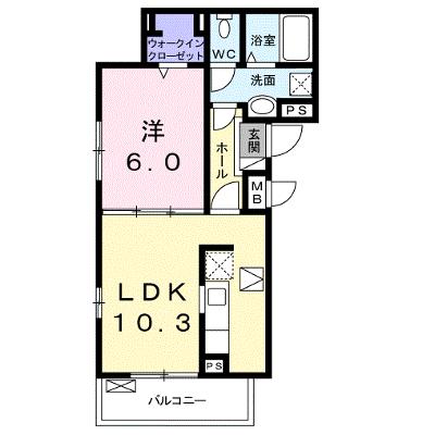 セレーノ　須賀 101【管理NO：1-027299001-01010】 ★家具家電は申し込み後に搬入します 2026年07月上旬入居可能の外観画像