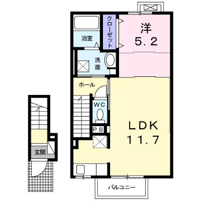 すばる 202【管理NO：1-025026101-02020】 ★家具家電は申し込み後に搬入しますの外観画像