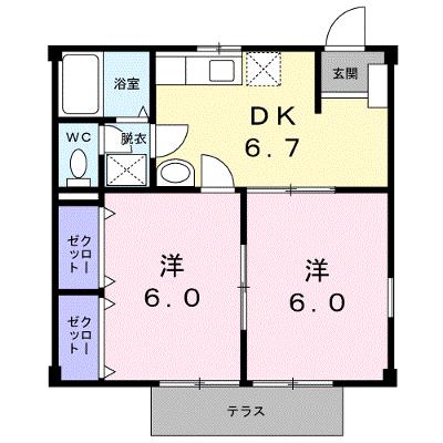 ニューシティー馬場 101【管理NO：1-007071301-01010】 ★家具家電は申し込み後に搬入します★ ★2026年09月下旬入居可能★の外観画像