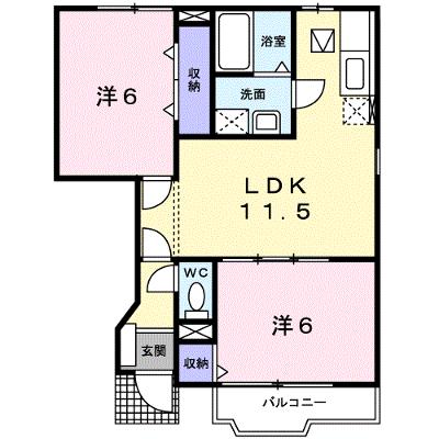 ソレイユＢ 102【管理NO：1-012047502-01020】 ★家具家電は申し込み後に搬入します 2026年08月上旬入居可能の外観画像