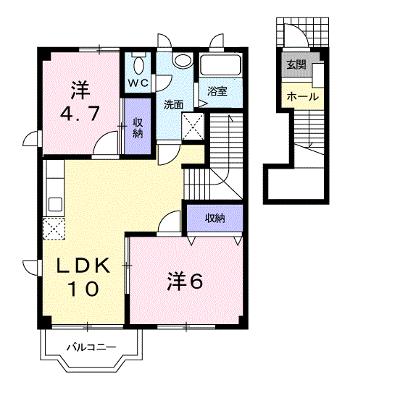 ポートハイツ２号館　Ａ棟 202【管理NO：1-009397801-02020】 ★家具家電は申し込み後に搬入しますの外観画像