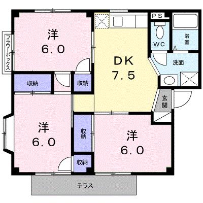 オリーブハイツＡ 101【管理NO：1-004692101-01010】 ★家具家電は申し込み後に搬入しますの外観画像