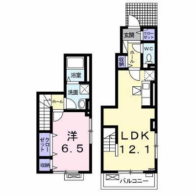 ショコラ　シルバ 101【管理NO：1-021926802-01010】 ★家具家電は申し込み後に搬入しますの外観画像