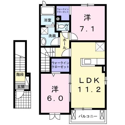 セレノカーサＯＭＩ 205【管理NO：1-018498401-02040】 ★家具家電は申し込み後に搬入しますの外観画像