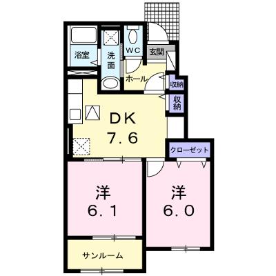 アルバーダ・ＭⅠ 103【管理NO：1-018382801-01030】 ★家具家電は申し込み後に搬入します★の外観画像