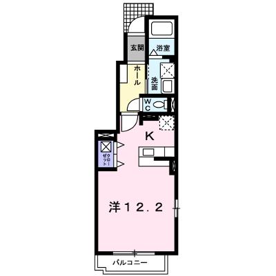 Ｐ’シュロス 101【管理NO：1-015588801-01010】 ★家具家電は申し込み後に搬入します★の外観画像