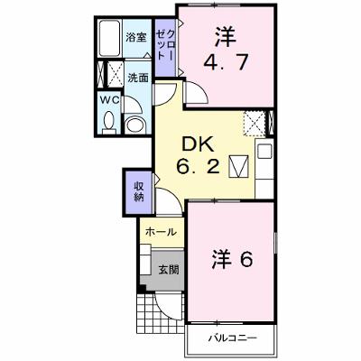 エレガント　ヒル 105【管理NO：1-014116701-01040】 ★家具家電は申し込み後に搬入します 2026年08月中旬入居可能の外観画像