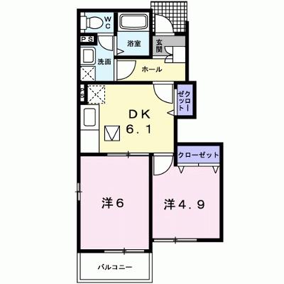コートカルム 103【管理NO：1-013488501-01030】 ★家具家電は申し込み後に搬入します★の外観画像