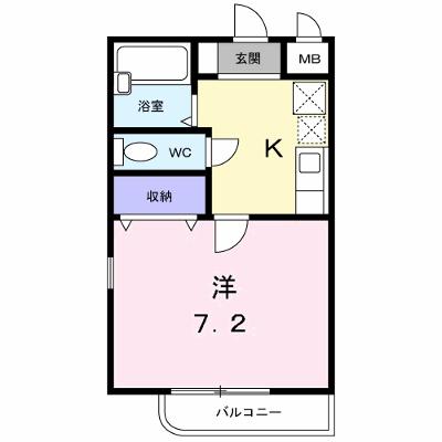 エクレール 302【管理NO：1-010164901-03020】 ★家具家電は申し込み後に搬入します★の外観画像
