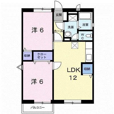 エトワールＡ 203【管理NO：1-007865001-02030】 ★家具家電は申し込み後に搬入します★の外観画像
