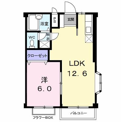 グリーンハイツ中西 201【管理NO：1-004117201-02010】 ★家具家電は申し込み後に搬入しますの外観画像