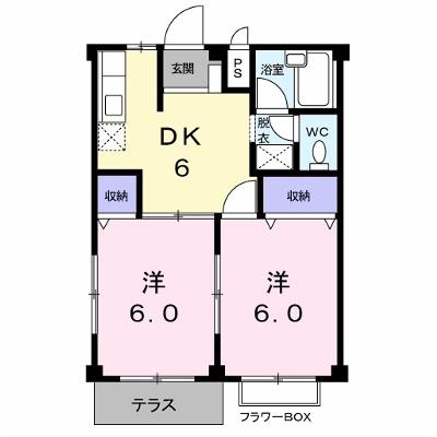 レジデンスタナカＢ 105【管理NO：1-003912602-01040】 ★家具家電は申し込み後に搬入しますの外観画像