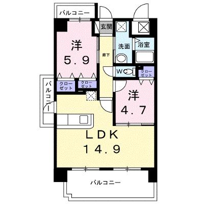 Ｍ．Ｅｔｅｒｎａｌ　Ｐｌａｃｅ 101【管理NO：1-099403201-01010】 ★家具家電は申し込み後に搬入します★の外観画像