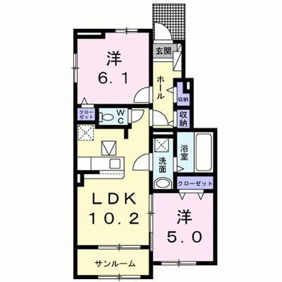 スカイロード　Ａ 103【管理NO：1-025727401-01030】 ★家具家電は申し込み後に搬入しますの外観画像