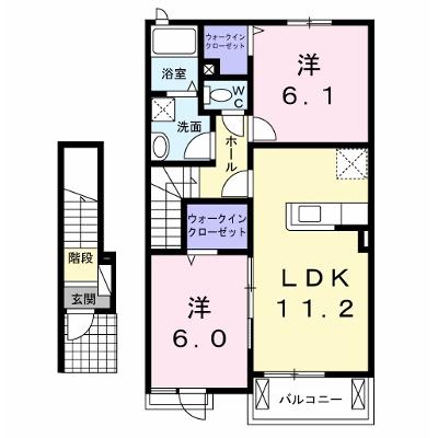 フルール・ソレイユ　Ⅰ 203【管理NO：1-022334301-02030】 ★家具家電は申し込み後に搬入します★ ★2026年12月中旬入居可能★の外観画像
