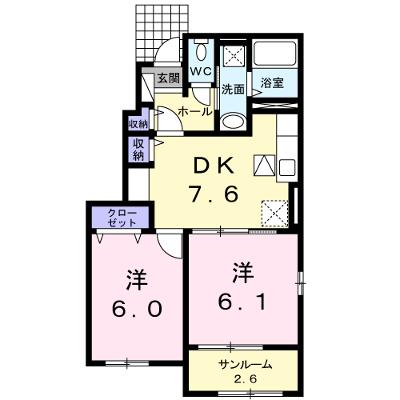 アルバーダ・ＭⅢ 101【管理NO：1-021306201-01010】 ★家具家電は申し込み後に搬入します★の外観画像