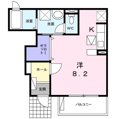 ハイツ　ヴィオラ 102【管理NO：1-017156201-01020】 ★家具家電は申し込み後に搬入しますの外観画像