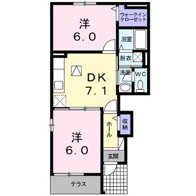 ＡＬＢＡ－ＣＡＳＡ 101【管理NO：1-016758601-01010】 ★家具家電は申し込み後に搬入します 2026年08月中旬入居可能の外観画像