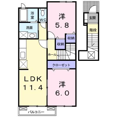 ムーンヴェルジュＣ 202【管理NO：1-014909603-02020】の外観画像