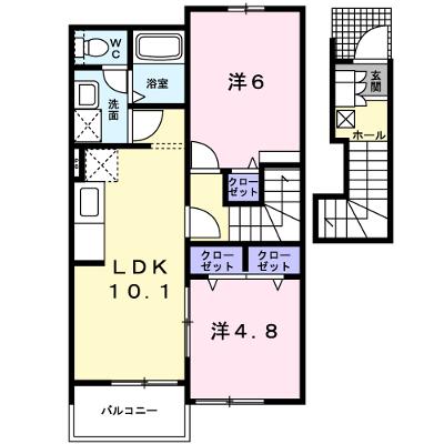 グリーンハイツＩＫＥＤＡ・Ｂ 203【管理NO：1-014286302-02030】 ★家具家電は申し込み後に搬入します★の外観画像