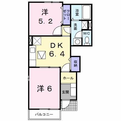 ＡＵＢＥ　Ｃ 101【管理NO：1-014101101-01010】 ★家具家電は申し込み後に搬入しますの外観画像