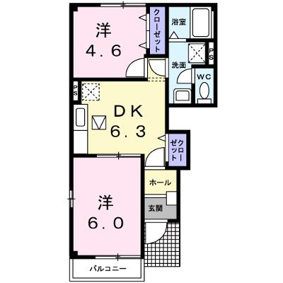 エレガントＭ 101【管理NO：1-013909901-01010】 ★家具家電は申し込み後に搬入しますの外観画像