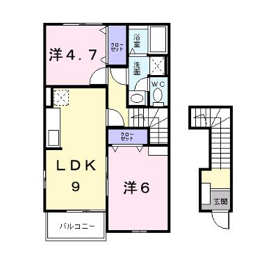 スカイハイツＣ 201【管理NO：1-013573602-02010】 ★家具家電は申し込み後に搬入します★ ★2026年09月中旬入居可能★の外観画像
