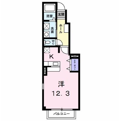アヴニールⅢ 105【管理NO：1-012492703-01040】 ★家具家電は申し込み後に搬入しますの外観画像