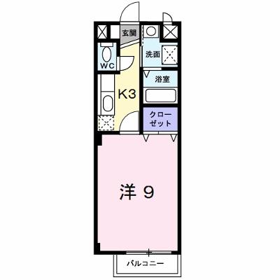 エレガンテ 105【管理NO：1-012313901-01040】 ★家具家電は申し込み後に搬入しますの外観画像