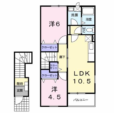 ラ・プラージュ　ピュア 202【管理NO：1-011427403-02020】の外観画像