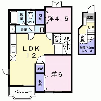エレガントＢ 205【管理NO：1-011315402-02040】の外観画像