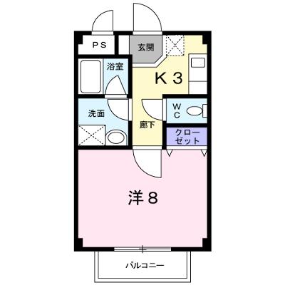 パークハイム大丸Ｆ 202【管理NO：1-011279302-02020】 ★家具家電は申し込み後に搬入します★ ★2026年10月上旬入居可能★の外観画像