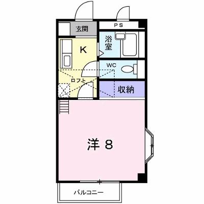 サンシャインハイツ 201【管理NO：1-009646601-02010】 ★家具家電は申し込み後に搬入します★の外観画像