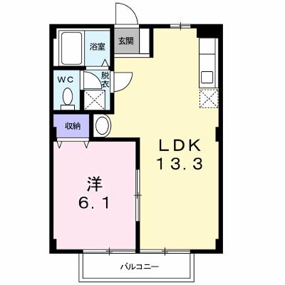 松岡ハイツＡ 206【管理NO：1-004965701-02050】 ★家具家電は申し込み後に搬入します★の外観画像