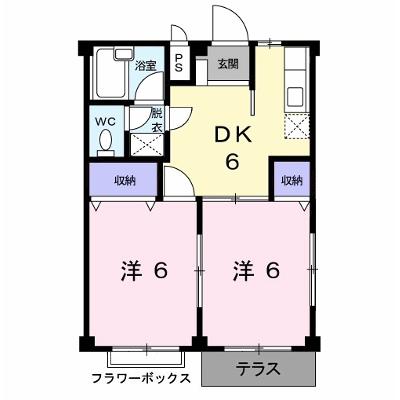 レジデンスタナカＢ 101【管理NO：1-003912602-01010】 ★家具家電は申し込み後に搬入しますの外観画像