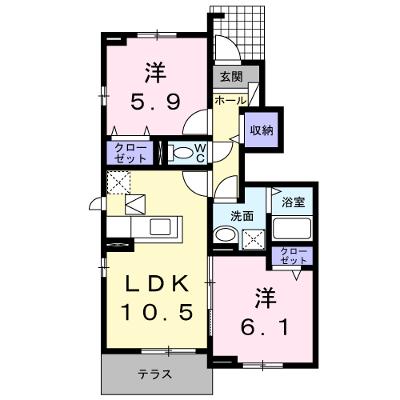 ローカルスタイルⅡ 101【管理NO：1-023457901-01010】の外観画像