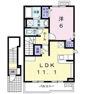 エスポアールＢ 203【管理NO：1-017149002-02030】の外観画像