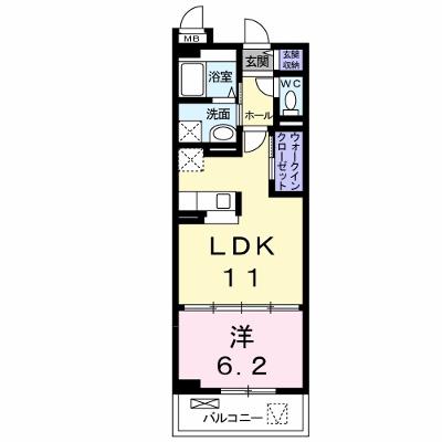 ドリーム　カミングⅠ 102【管理NO：1-015327801-01020】 ★家具家電は申し込み後に搬入します★の外観画像