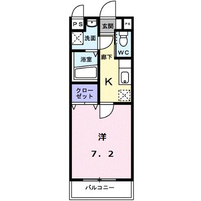 カルフールＢ．Ｃ白山 302【管理NO：1-014056301-03020】 ★家具家電は申し込み後に搬入しますの外観画像