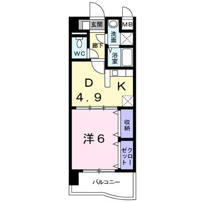 レルベ保田窪 105【管理NO：1-013145501-01040】 ★家具家電は申し込み後に搬入します★の外観画像