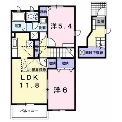 エクセレント・ヴィラＡ 201【管理NO：1-011201001-02010】 ★家具家電は申し込み後に搬入します★の外観画像