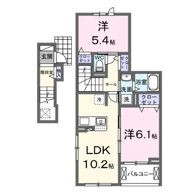 セントラルガーデンハウス 206【管理NO：1-028397401-02050】 ★家具家電は申し込み後に搬入します 2026年09月下旬入居可能の外観画像