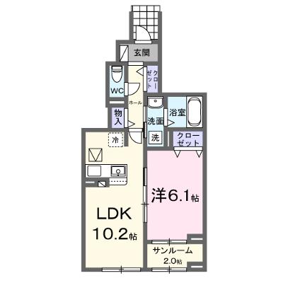 セントラルガーデンハウス 105【管理NO：1-028397401-01040】 ★家具家電は申し込み後に搬入します 2026年09月下旬入居可能の外観画像