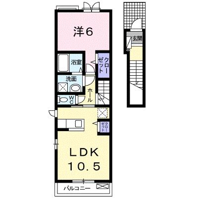 ＦｒａｉｓＶｉｅ 205【管理NO：1-020237001-02040】 ★家具家電は申し込み後に搬入します 2026年08月中旬入居可能の外観画像